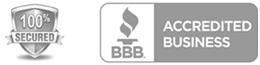 100% Secured, BBB Accredited Business