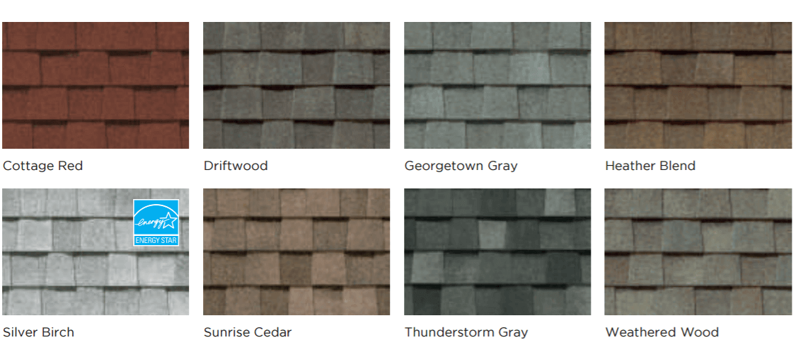 Timberline Vs Landmark Shingles Compare Roof Shingle Colors And Landmark Certainteed Shingles Colors
