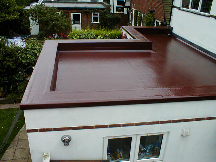 Paint on Flat Roof