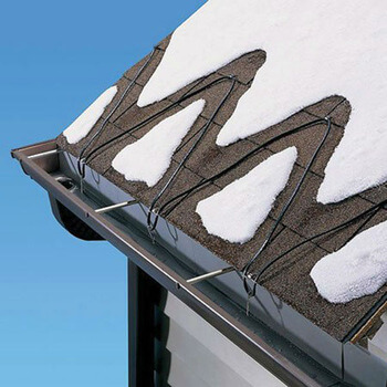 ice dams heat cable
