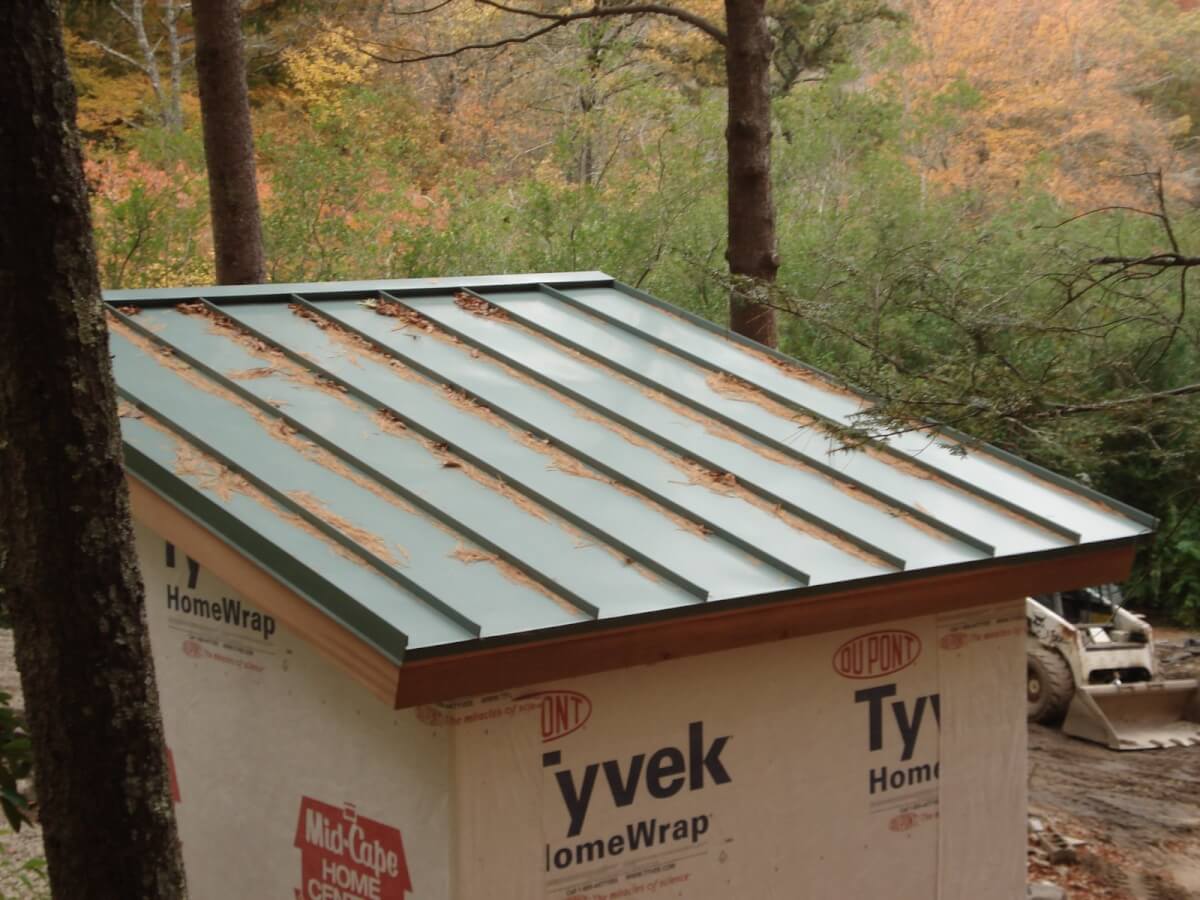 Standing Seam Metal Roof Shed RoofCalc